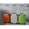 ABS 3 pcs set eminent zipper rotary wheel colorful kids travel trolley latest carry on factory beautiful boy suitcase