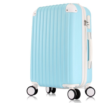 zipper 3 piece trolley luggage suitcase set