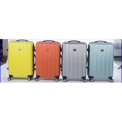ABS 3 pcs set standard suitcase with #8 zipper