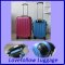 ABS 2 pcs set eminent zipper rotary wheel colorful kids travel trolley latest carry on rotary hard shell manufacturer bag