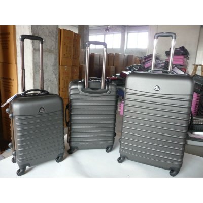 3 pcs set fashion zipper travel trolley custom decent luggage