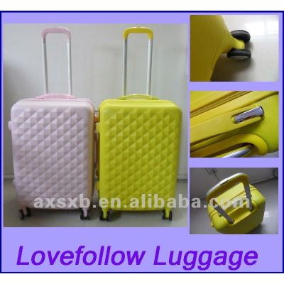 ABS 3 pcs set airport eminent hard shell travel trolley mini luggage