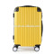 ABS on sale yellow 3 pcs set cute trolley hard case luggage
