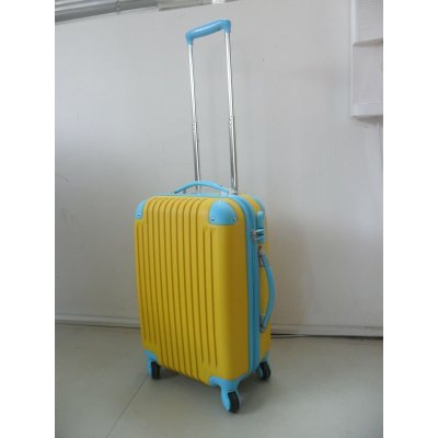 ABS 2 pcs set eminent aircraft airplane wheel travel trolley zipper hard shell full color prints match color waterproof bag