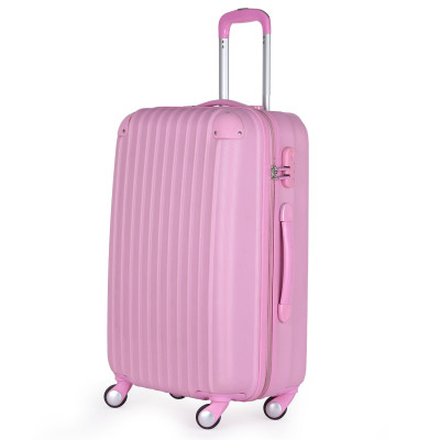ABS airport zipper mini pretty trolley suitcase