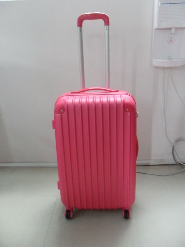 ABS hot sale pink corner series travel trolley travel case box luggage bag