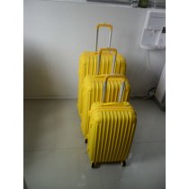 ABS 3 pcs set eminent aircraft airplane wheel hard shell drawbar airport zipper mini business cute girl luggage