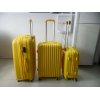 ABS 3 pcs set eminent aircraft airplane wheel hard shell drawbar airport zipper mini beautiful super light colorful suitcase