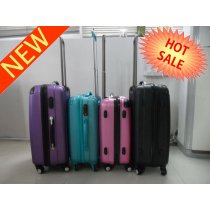 ABS 2 pcs set eminent aircraft airplane hard shell drawbar airport 2 zippers pretty full color prints match color bag