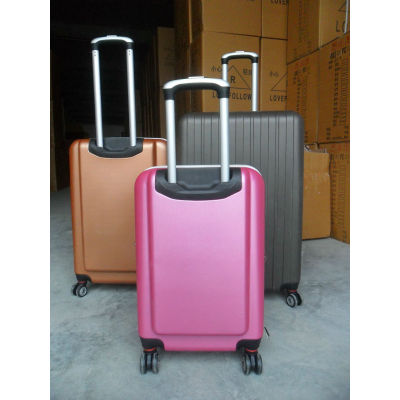 ABS airport zippers waterproof trolley luggage