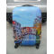 AXS03 zipper travel trolley luggage big wheels