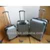 ABS 3 pcs set eminent plastic spinner carry on zipper lock 4 wheels travel trolley cheap promotional gift luggage