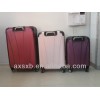 ABS 3 pcs set eminent 2 zippers travel waterproof carry on latest laptop computer business hard shell kids baggage