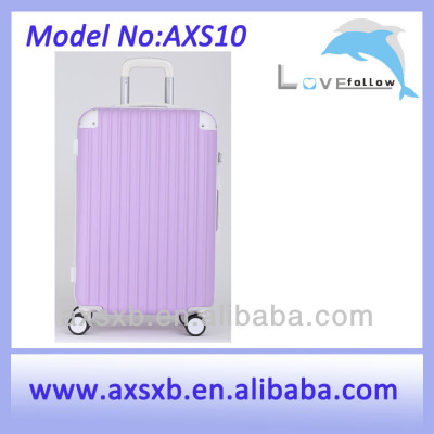aluminum frame luggage set, corner protectiive luggage set,caster wheels luggage set