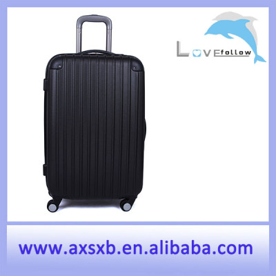 black tradition travel trolley luggage set airplane cabin luggage set
