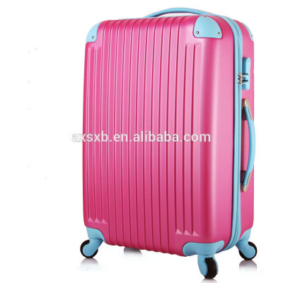 ABS zipper suitcase wheels sets
