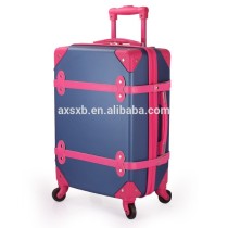 abs portable luggage wheels Zipper retro luggage cases
