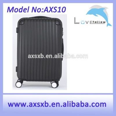 luggage trolley for you, ABS hard shell luggage, 2015 fashion travel luggage