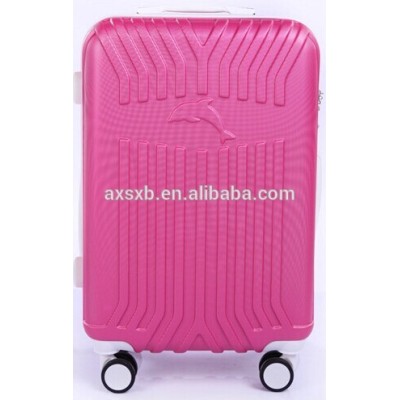 AXS26 Zipper chinese caster wheels suitcase