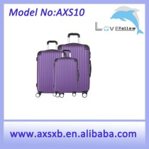 ABS 3 pcs set eminent colorful hard shell luggage cheap hard luggage abs printed hard shell luggage