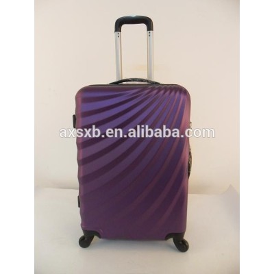 ABS+PC 3 pcs set eminent hard recycled pc abs hard plastic suitcase trolley school bags suitcase set