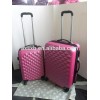 2015 fashion ABS children luggage trolley hard shell luggage case aluminium luggage trolley case