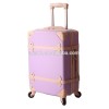 lovefollow 2016 hotsale old fashion European style hard shell ABS trolley luggage suitcase for both traveling and shopping