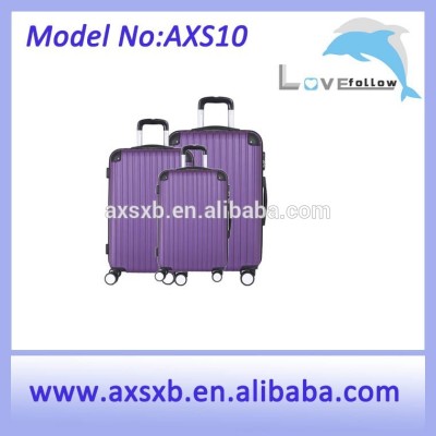 ABS 3 pcs set eminent abs printed hard shell luggage kids hard shell luggage hard shell vip luggage