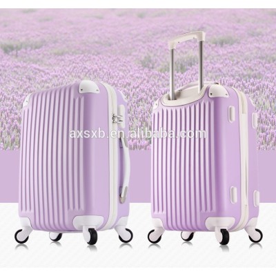 WENZHOU lovefollow 2016 new style high quality ABS trolley luggage suitcase--love follows you forever