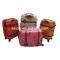 2015 fashionable colorful hard shell ABS+PC trolley case