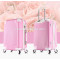 2016 LOVEFOLLOW LUGGAGE candy color ABS Hard shell trolley Luggage suitcase ----Make your journey colorful