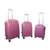 ABS PC match color carry on cheap globe bulk vintage luggage