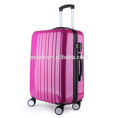zipper hard shell pc luggage