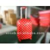 ABS+PC red dots travel trolley box case luggage