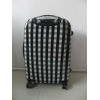 ABS airport zippers vintage style luggage material