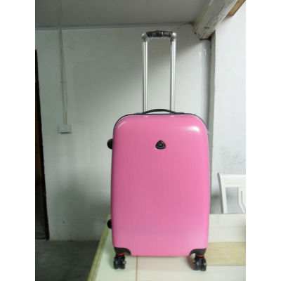 ABS PC zipper hard shell trolley luggage travel bags