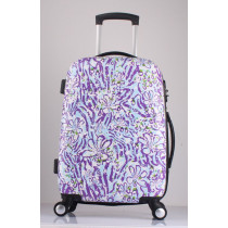 ABS+PC eminent zipper colorful hot sale pretty luggage