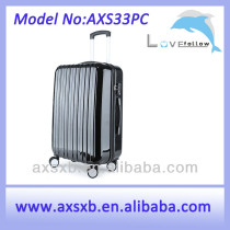 ABS PC travel trolley hard shell luggage set