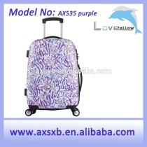 PC personalized unique eminent trolley luggage set
