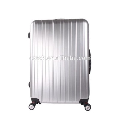2015 ABS+PC luggage boarding luggage bright color roller board luggage colorful printed hard luggage