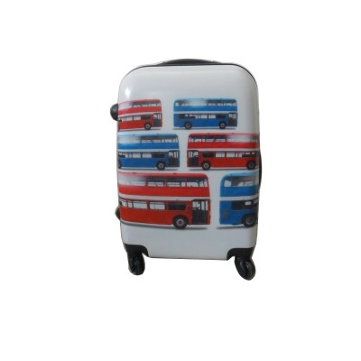 PC zipper 20 inch decent brand trolley cabin suitcase