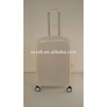 Love follow new style milk with hard shell ABS+PC trolley luggage travel case---Love follows you