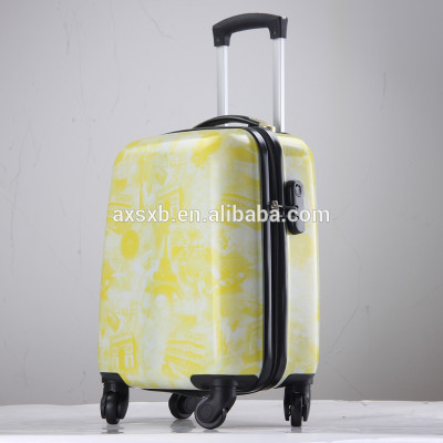 eminent custom made travel trolley luggage bag with four wheels
