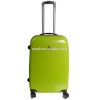 ABS+PC urban colourful travel world trolley case travel trolley luggage bag