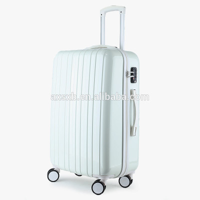 ABS+PC trolley luggage bag set with four wheels