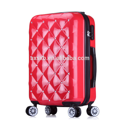 zipper aircraft wheels custom trolley decent suitcase case