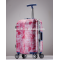 Lovefollow new style abs pc deep aluminum frame aluminum trolley luggage suitcase---Love follows you