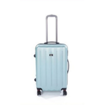 ABS PC travel trolley built in luggage bag scale