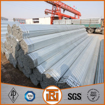 ASTM A 53/A 53M-2007 ERW hot dipped zinc coated steel round pipe