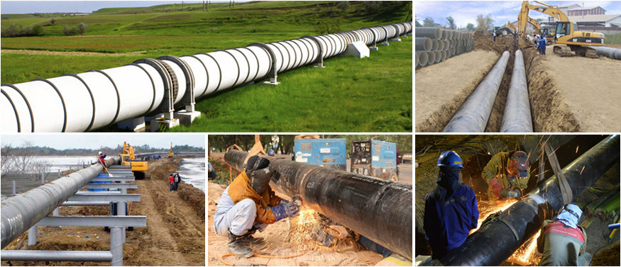 spiral steel pipe application